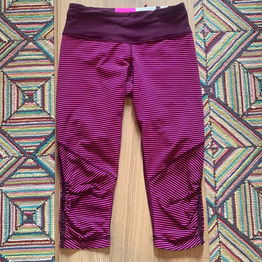 Lululemon Run for your Life Crop Capris 17”